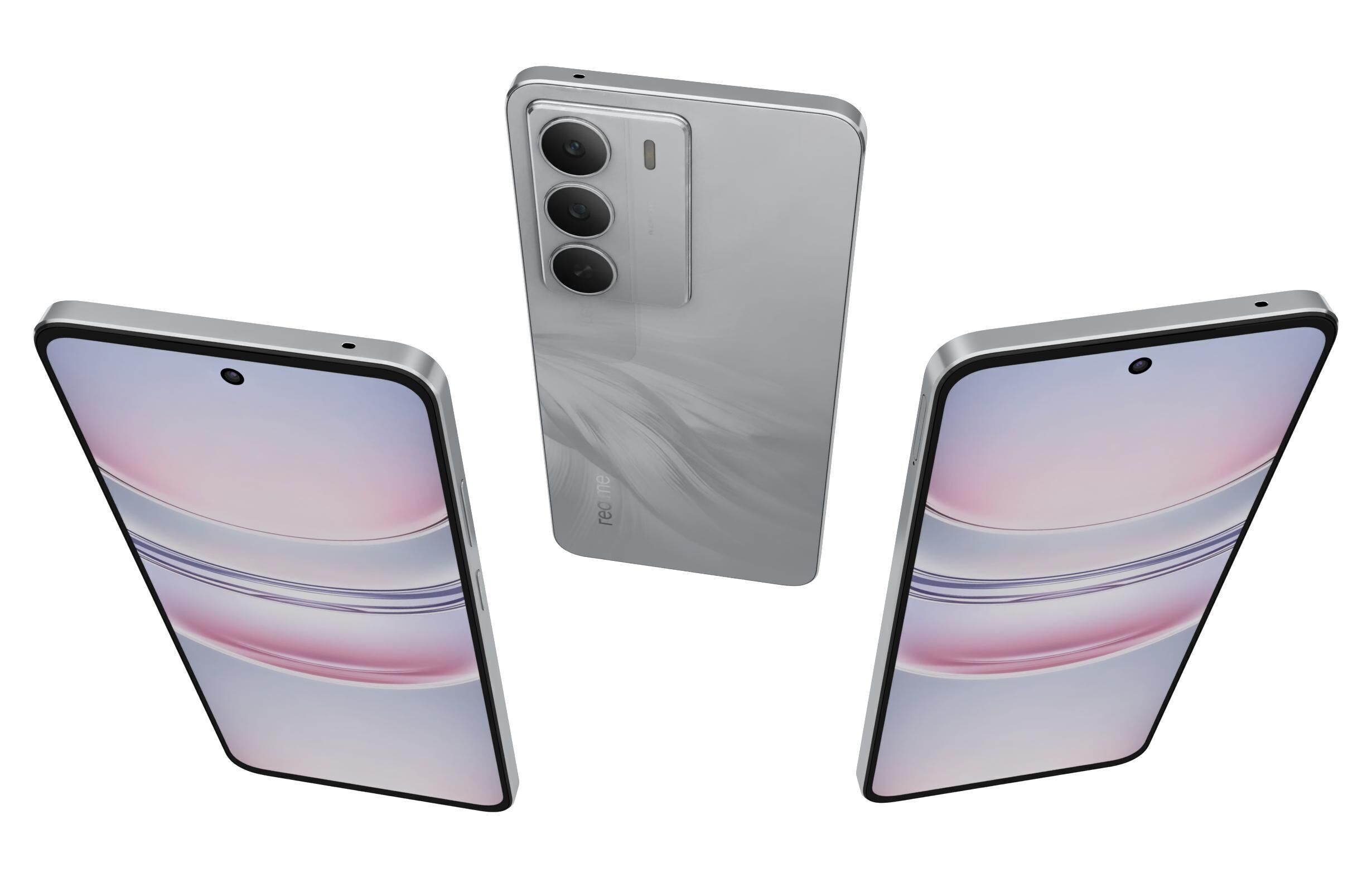 Realme C75 5G Lily White 3D model_1