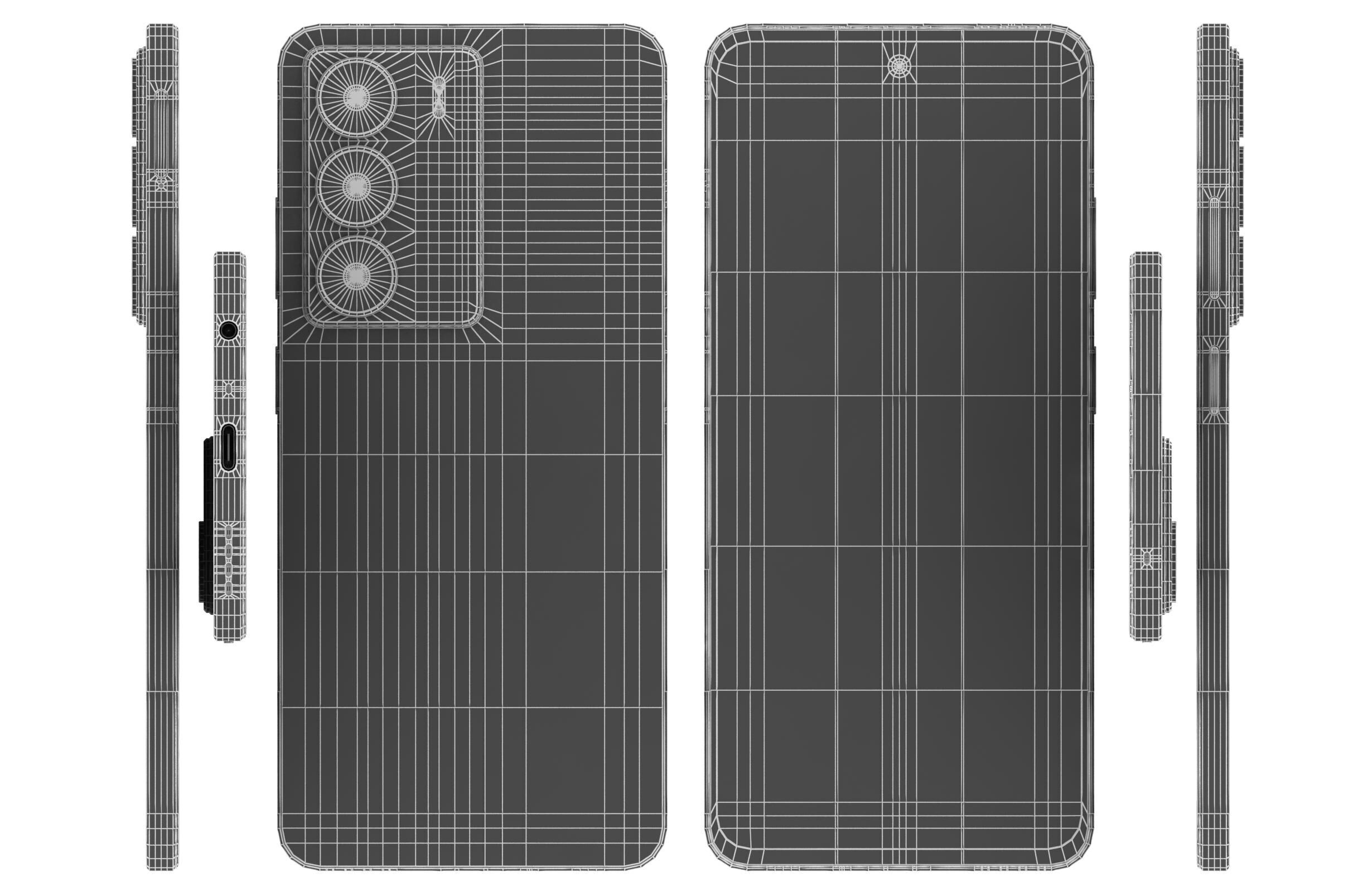 Realme C75 5G Lily White 3D model_20