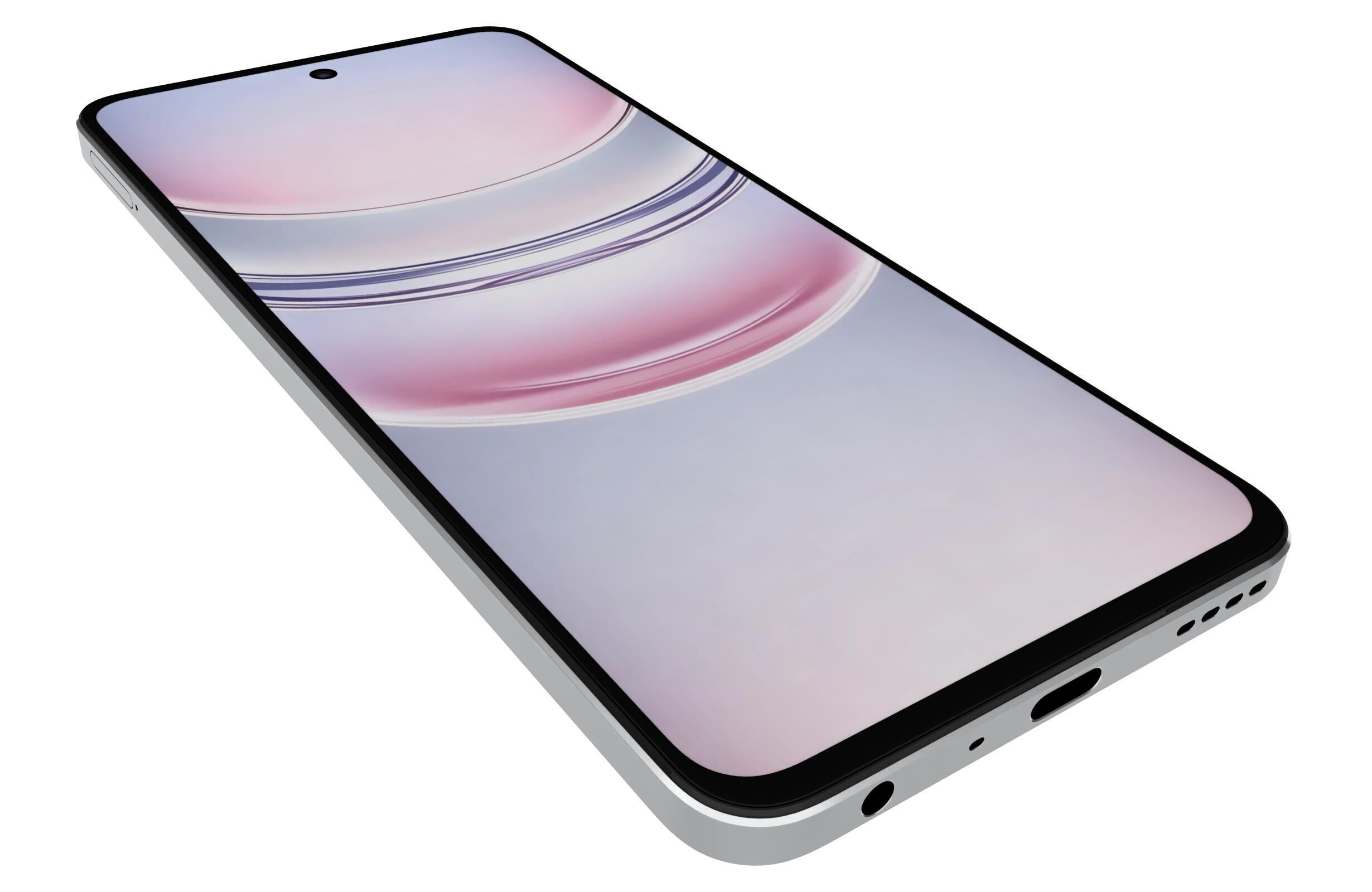 Realme C75 5G Lily White 3D model_12