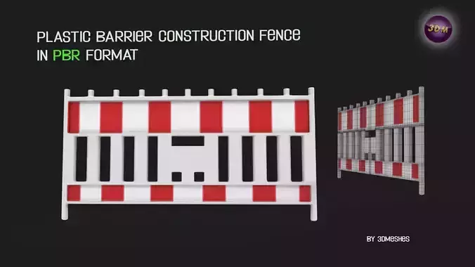 Plastic Barrier Construction Fence