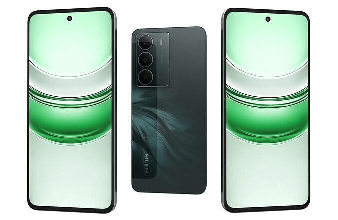 Realme C75 5G Midnight Lily 3D model