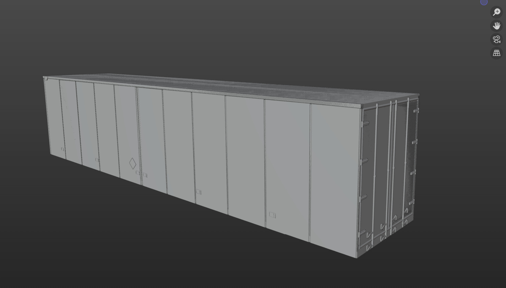 Pre supported H0 1 87 scale box trailer proxy 3D print model_19