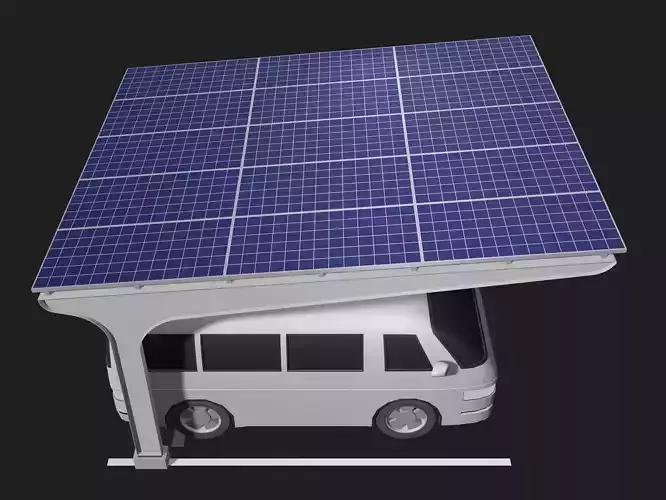 Solar carport 25U03