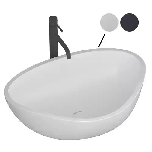 Salini Gloria washbasin 3D model