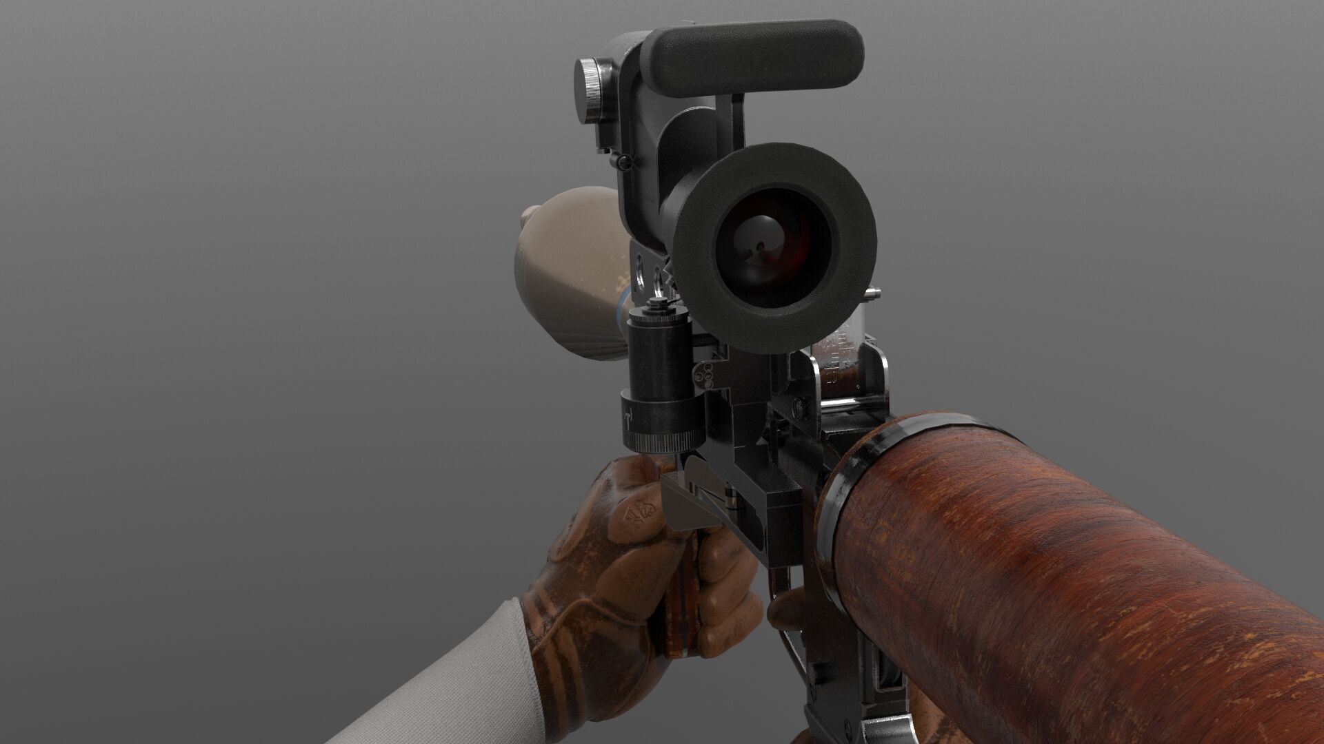 RPG 7 Rocket Fps - Tps Low-poly 3D model_2