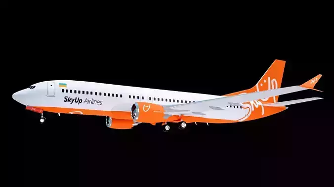 SkyUp Airlines Boeing 737 max 8