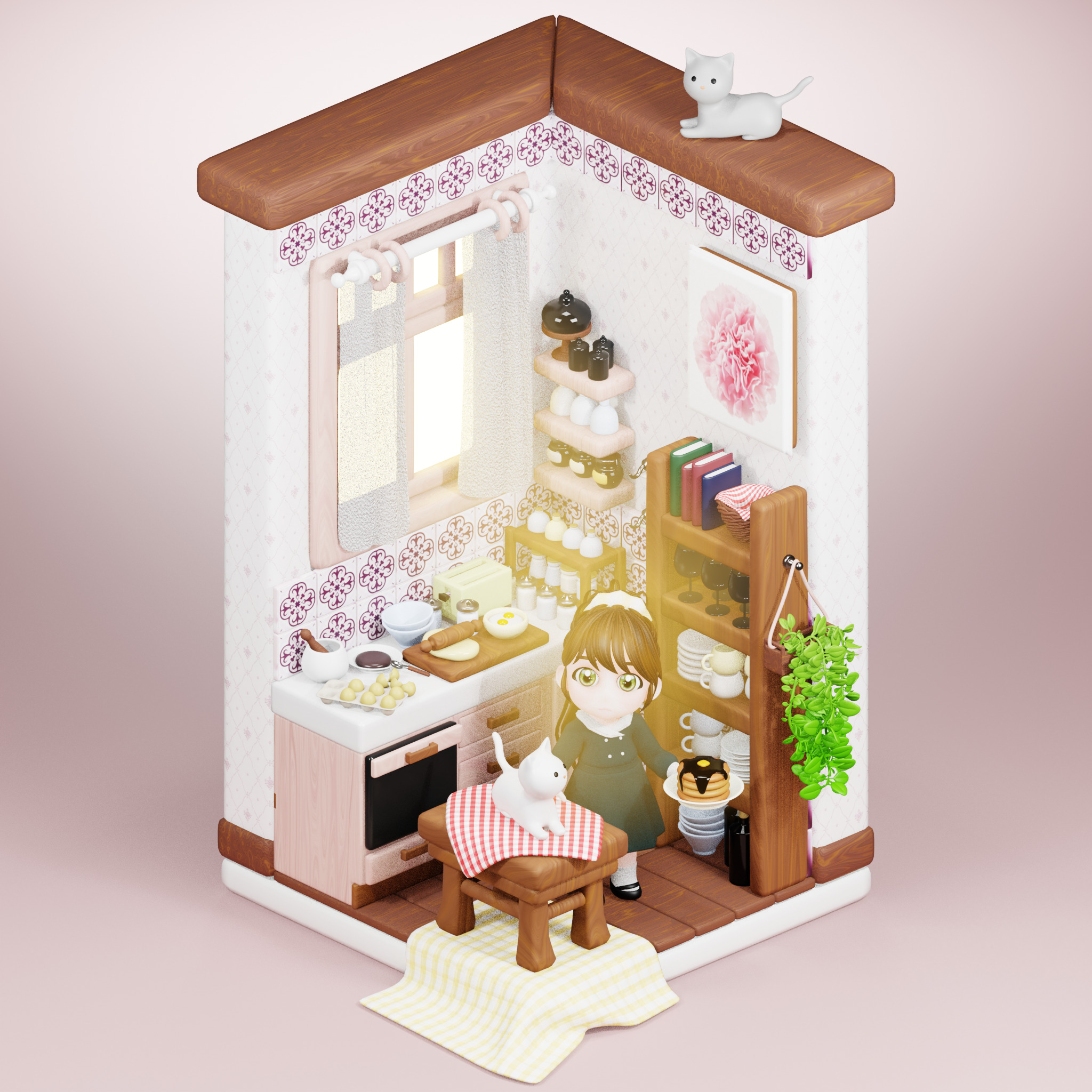 Ultimate Stylized Scene Pack 7 Unique Low Poly Environments Low-poly 3D model_13