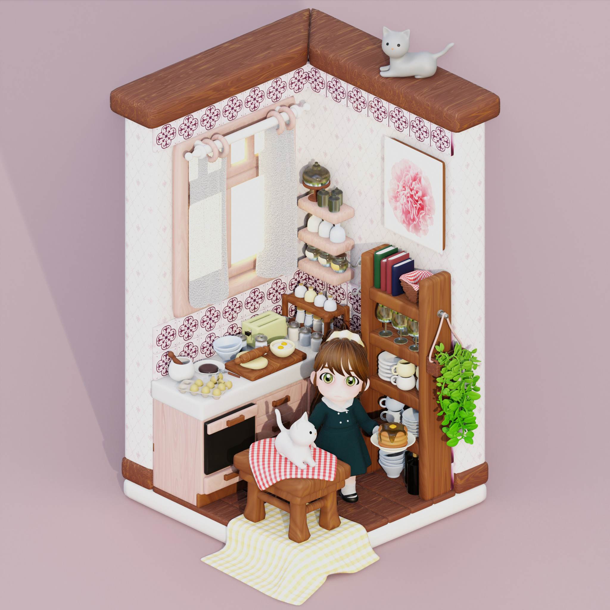 Ultimate Stylized Scene Pack 7 Unique Low Poly Environments Low-poly 3D model_11