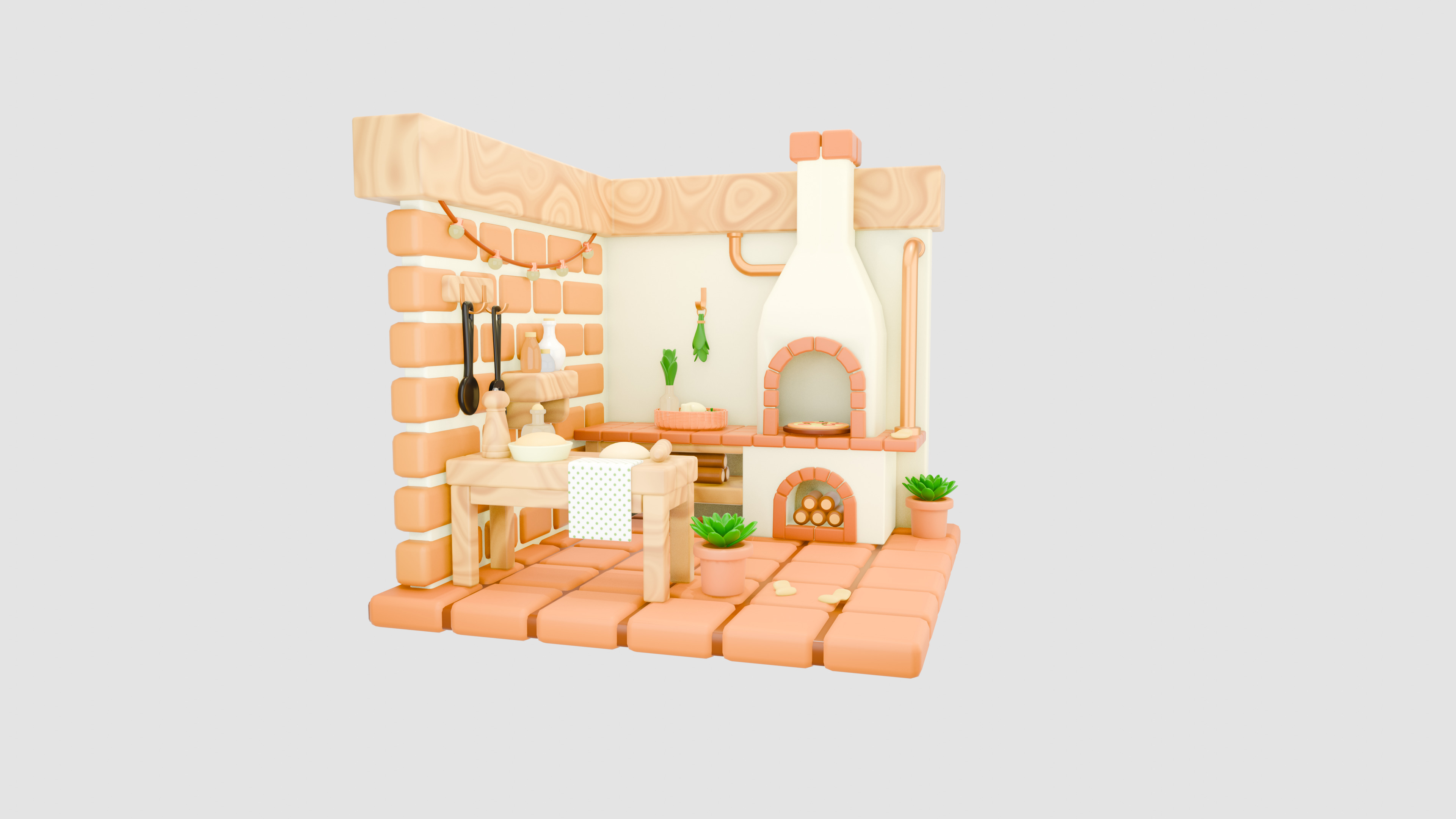 Ultimate Stylized Scene Pack 7 Unique Low Poly Environments Low-poly 3D model_4