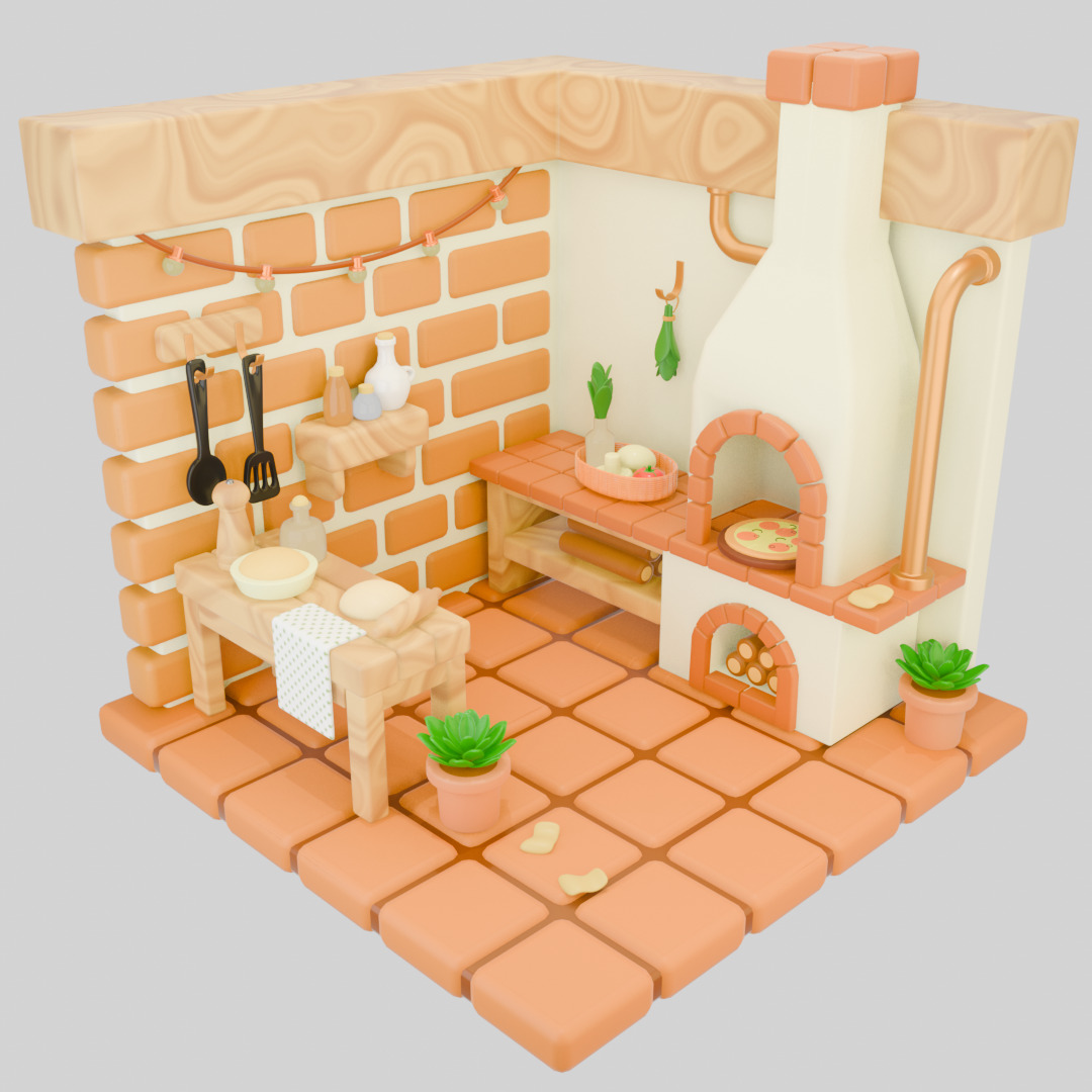 Ultimate Stylized Scene Pack 7 Unique Low Poly Environments Low-poly 3D model_14