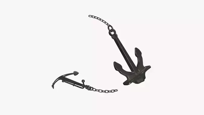 Anchor 3D model