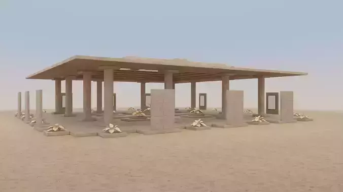 Art Gallery 04 - Metaverse - Desert