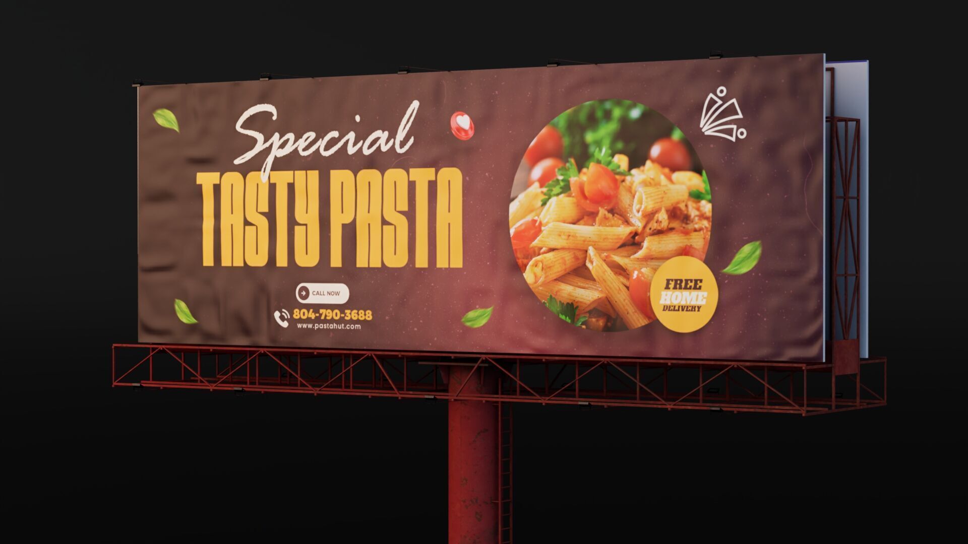 Billboard 3D model_5