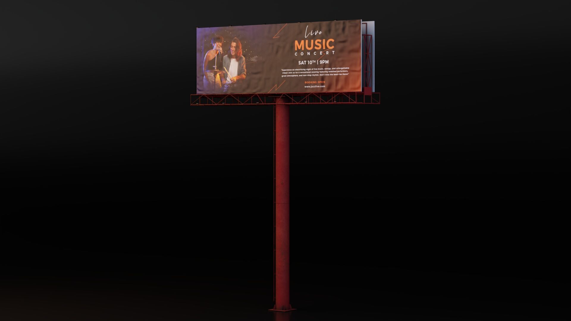 Billboard 3D model_1