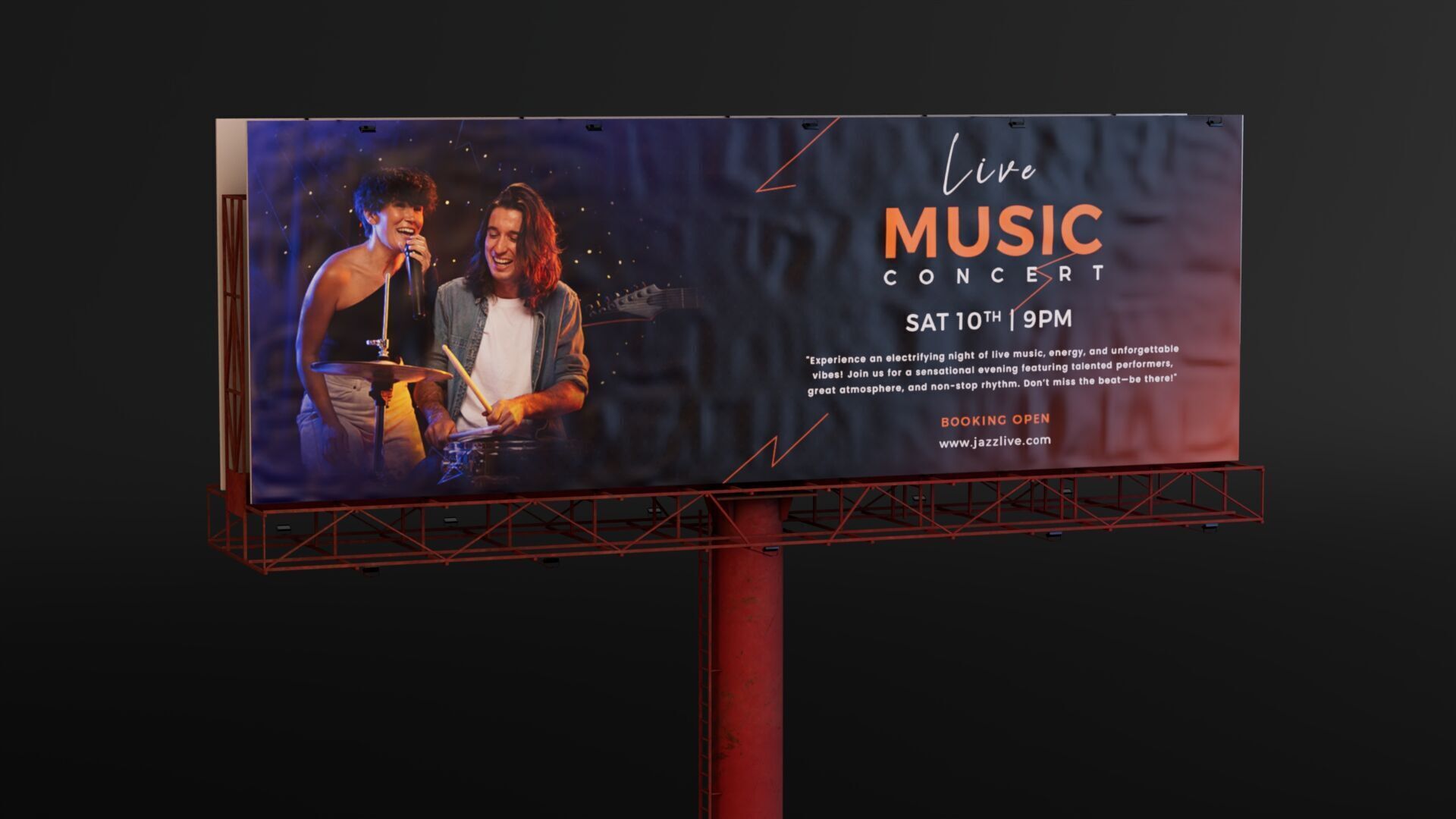 Billboard 3D model_6