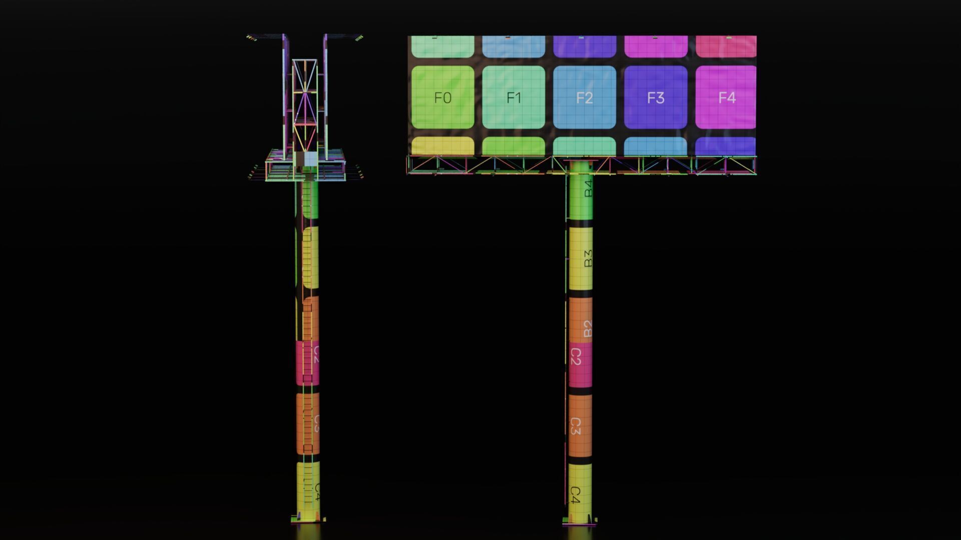 Billboard 3D model_11