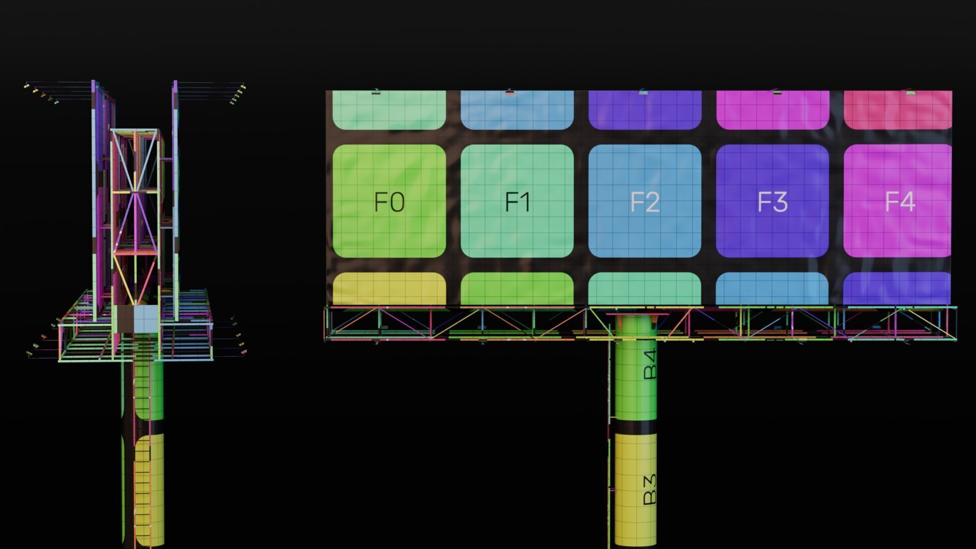 Billboard 3D model_12