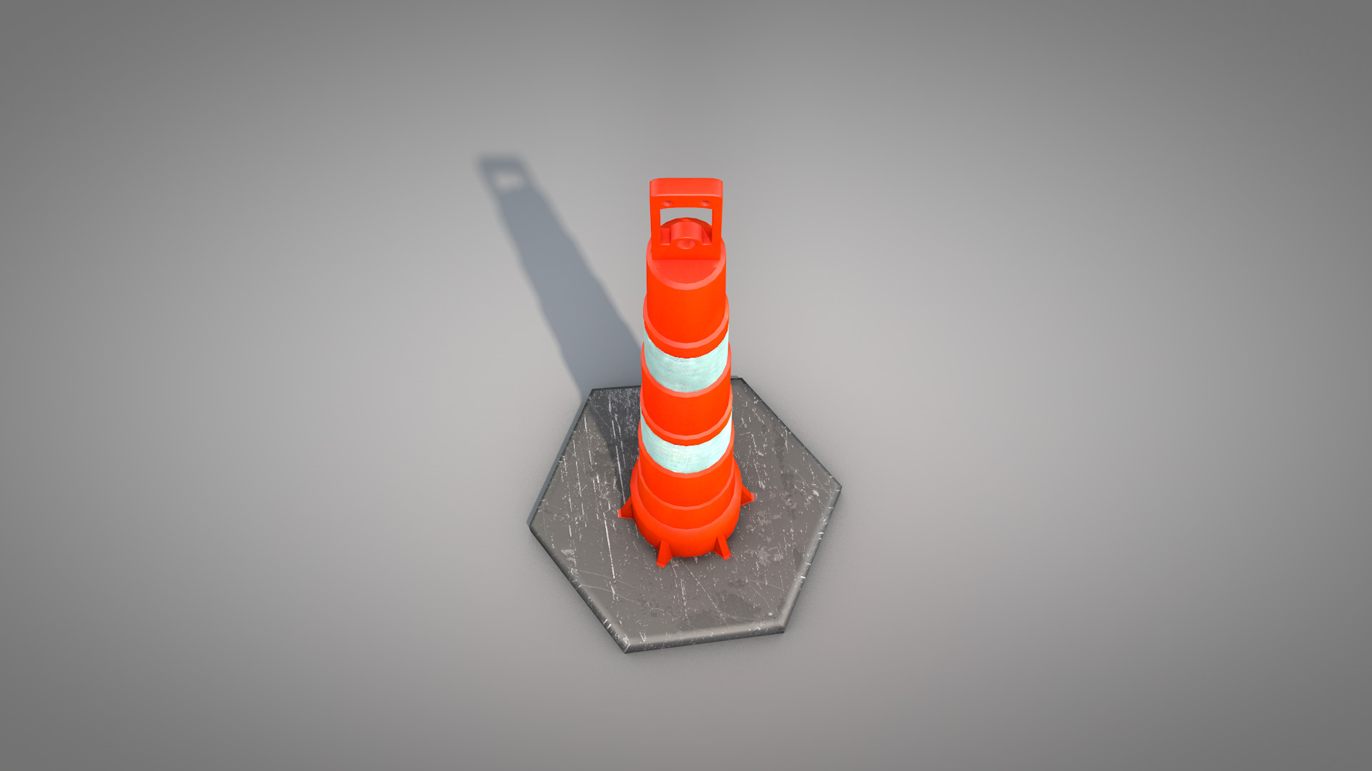Channelizer Cone 3D model_4