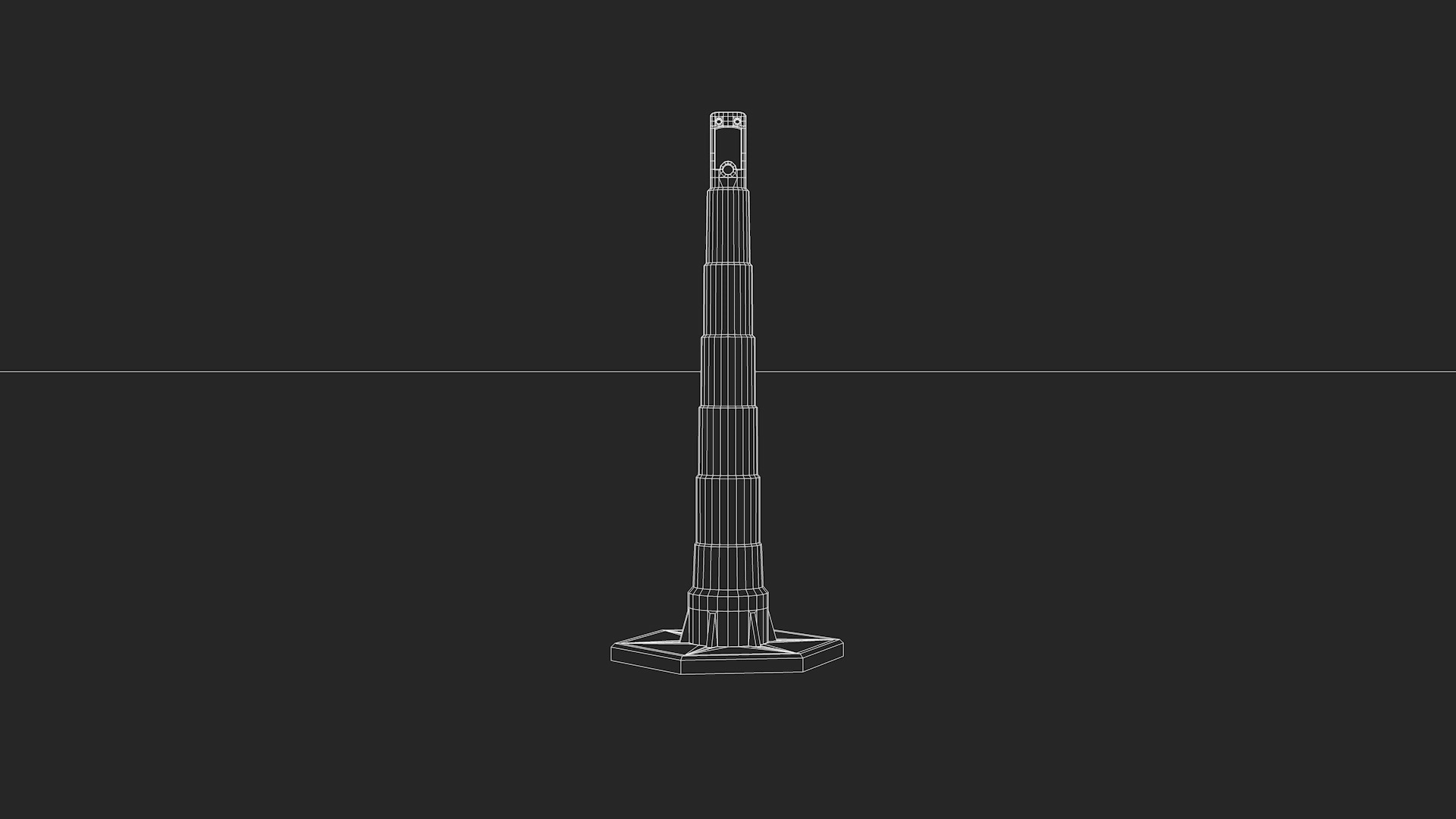 Channelizer Cone 3D model_8
