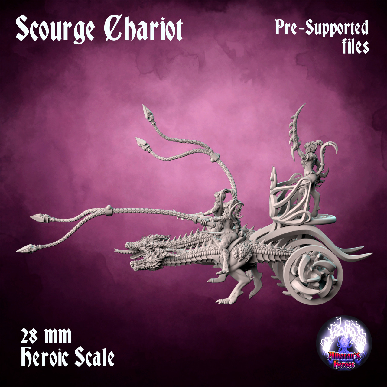 Scourge chariot - Flesh Harvester 3D print model_1