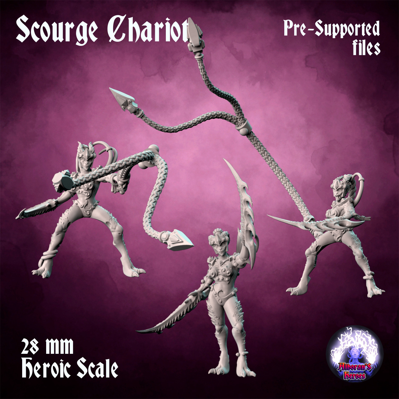 Scourge chariot - Flesh Harvester 3D print model_3