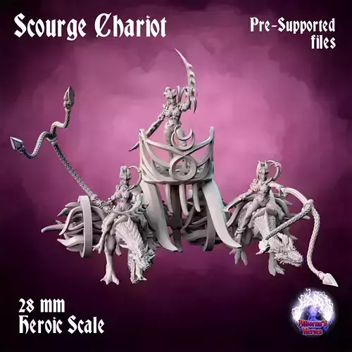 Scourge chariot - Flesh Harvester 3D print model