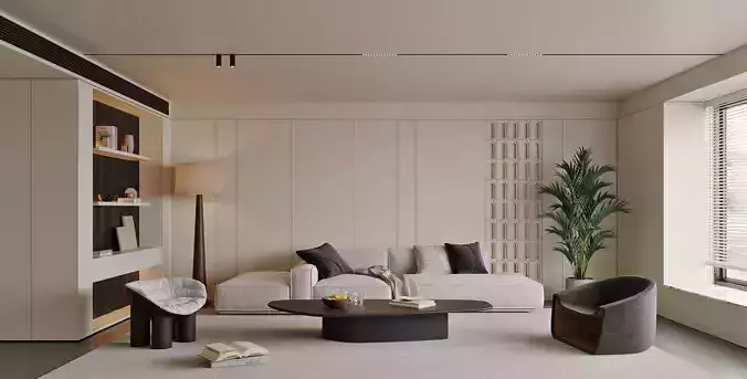 modern living room interior scenes 126