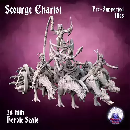 Scourge Chariot - Cavalcade of death 3D print model