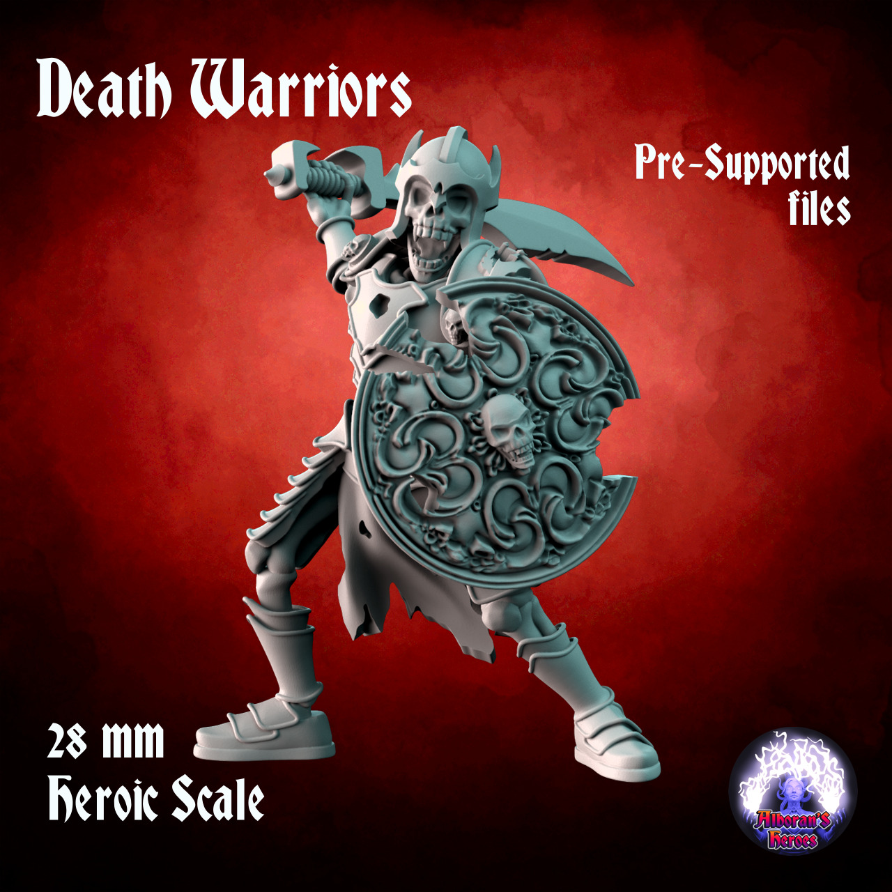 Death warriors - 15pcs 3D print model_2
