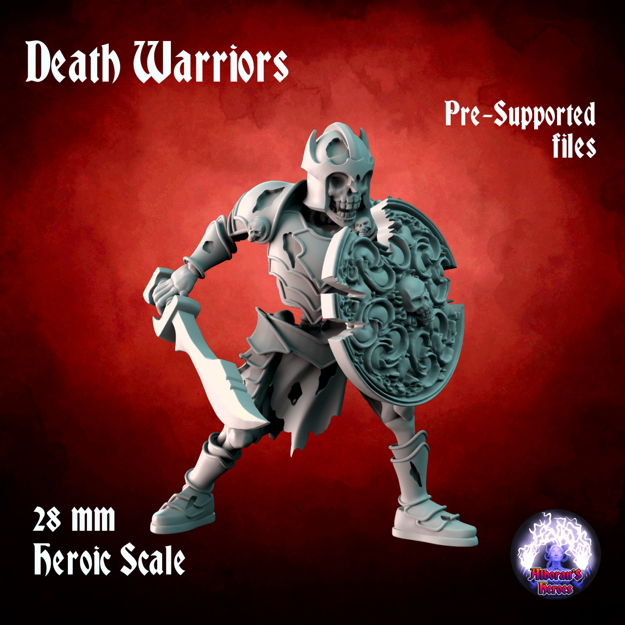Death warriors - 15pcs 3D print model_4