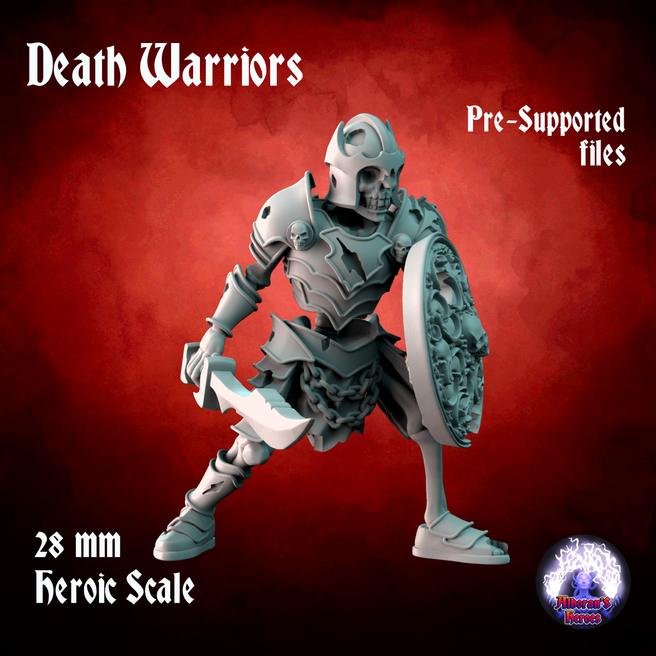Death warriors - 15pcs 3D print model_15