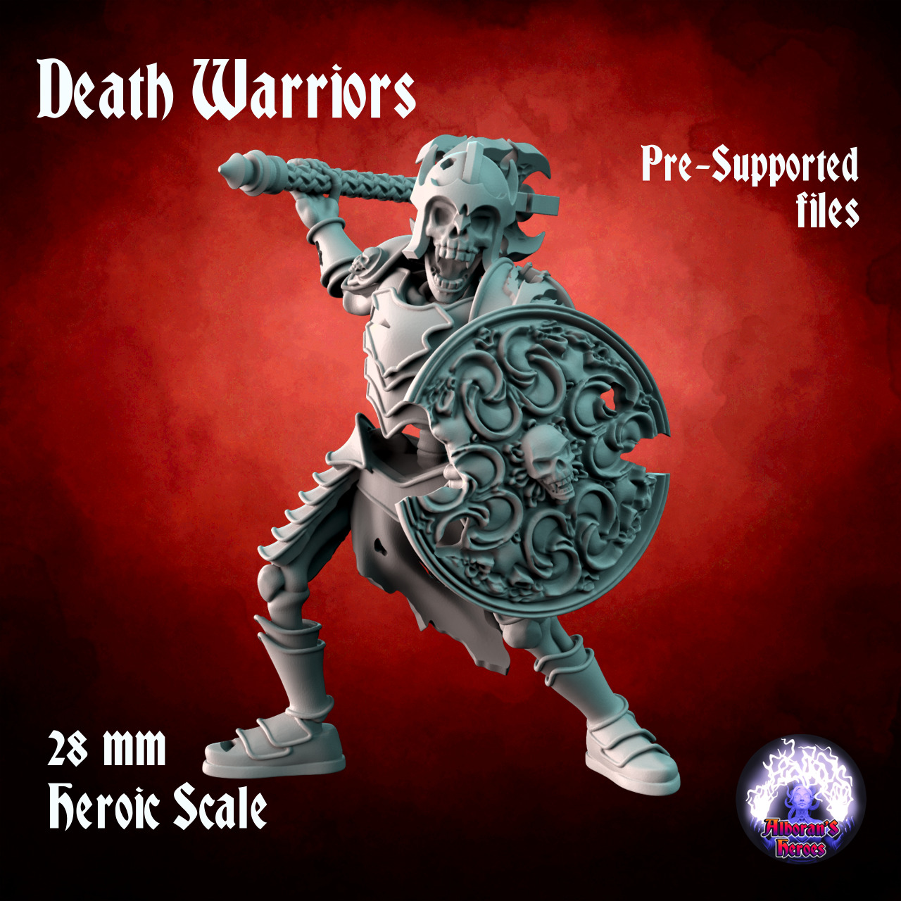 Death warriors - 15pcs 3D print model_1
