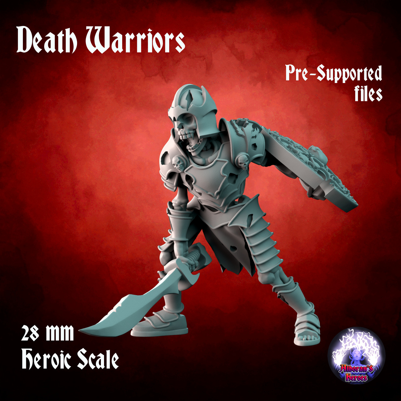 Death warriors - 15pcs 3D print model_10