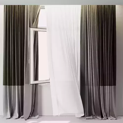 curtains green when open window 06 HBH