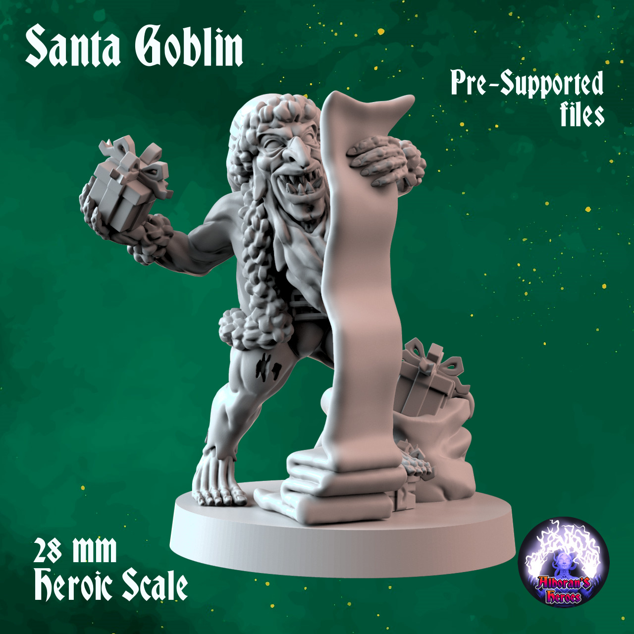 Santa Goblin 3D print model_2