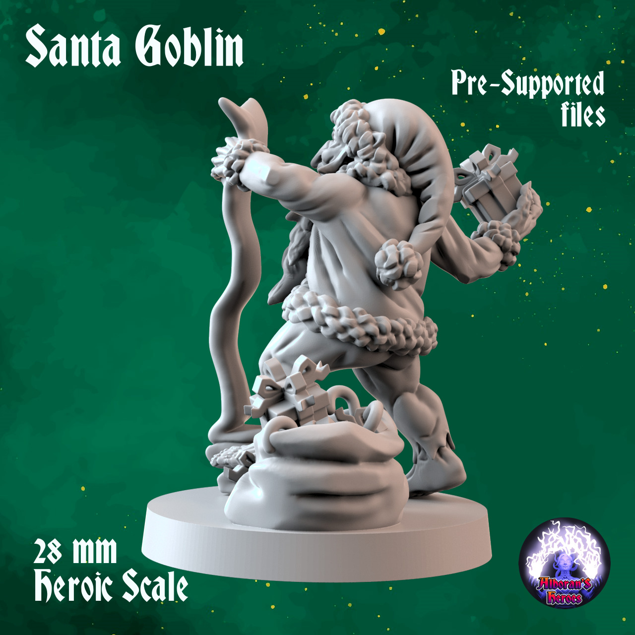 Santa Goblin 3D print model_1