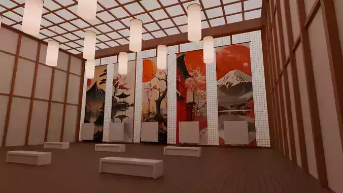 Art Gallery 05 - Metaverse - Baked