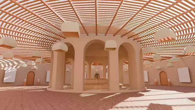 Art Gallery 06 - Metaverse - Baked