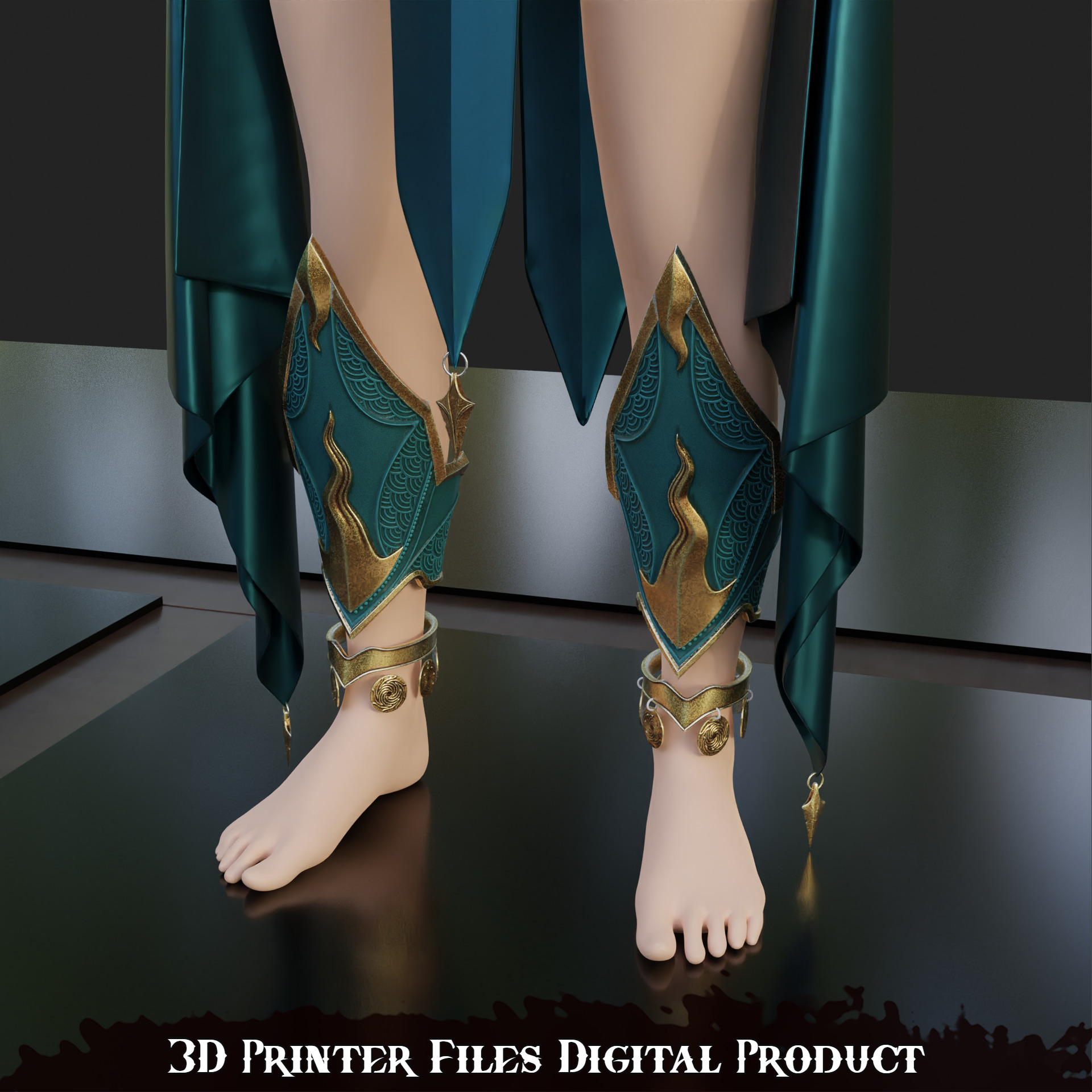Fantasy Shar Cosplay Accessories Baldurs Gate 3 3D print model_10