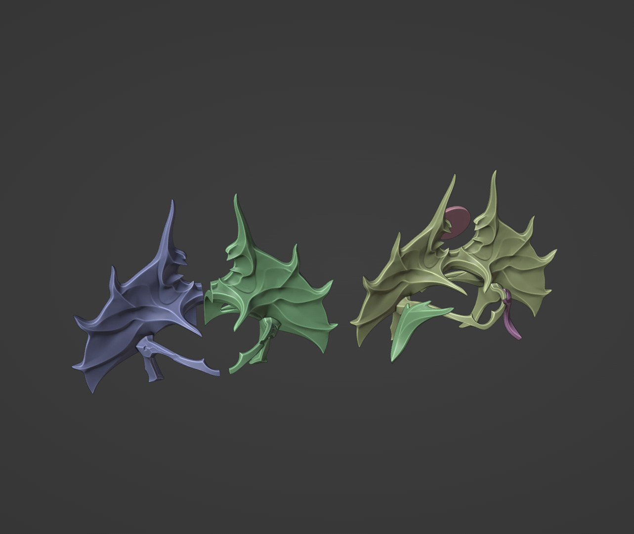 Fantasy Shar Cosplay Accessories Baldurs Gate 3 3D print model_27