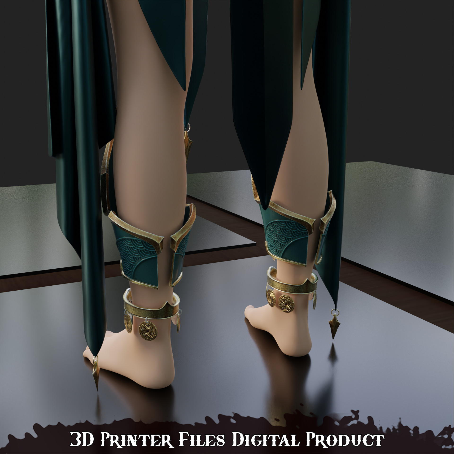 Fantasy Shar Cosplay Accessories Baldurs Gate 3 3D print model_11