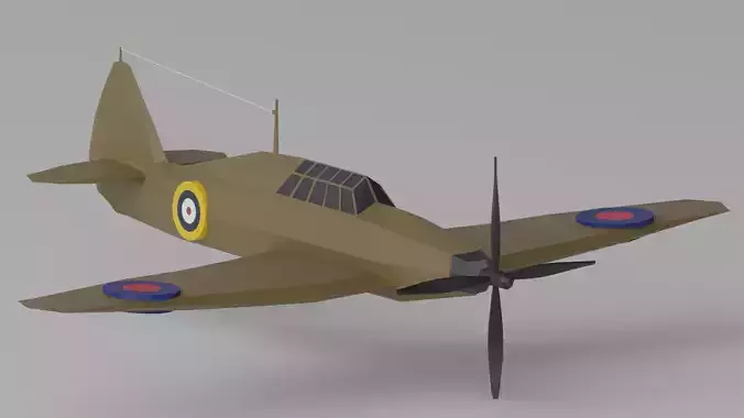 Hawker Hurricane WW2 Fighter