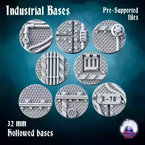  Industrial bases - 32mm