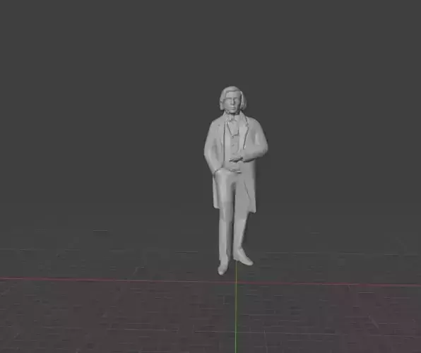 Frederic Chopin 3D print model