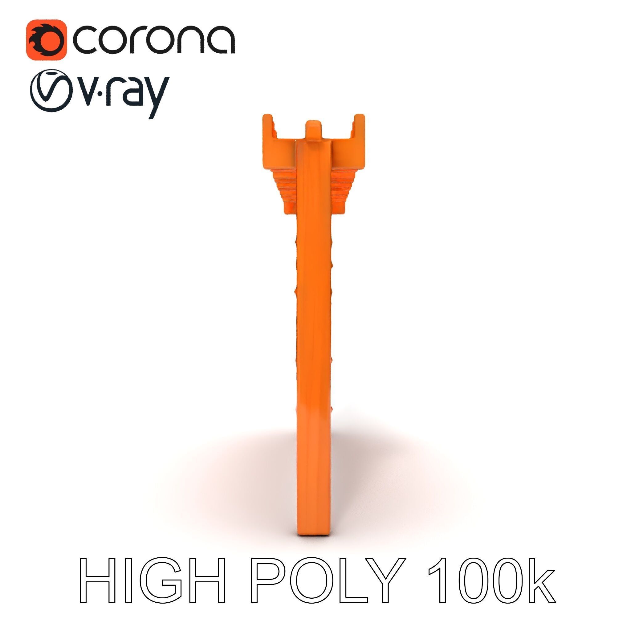 Wooden Lattice Fence Model Pack for Gardens and Exterior Design Low-poly 3D model_14