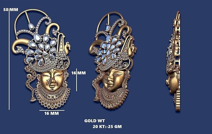 SHREE NATHJI  3D print model