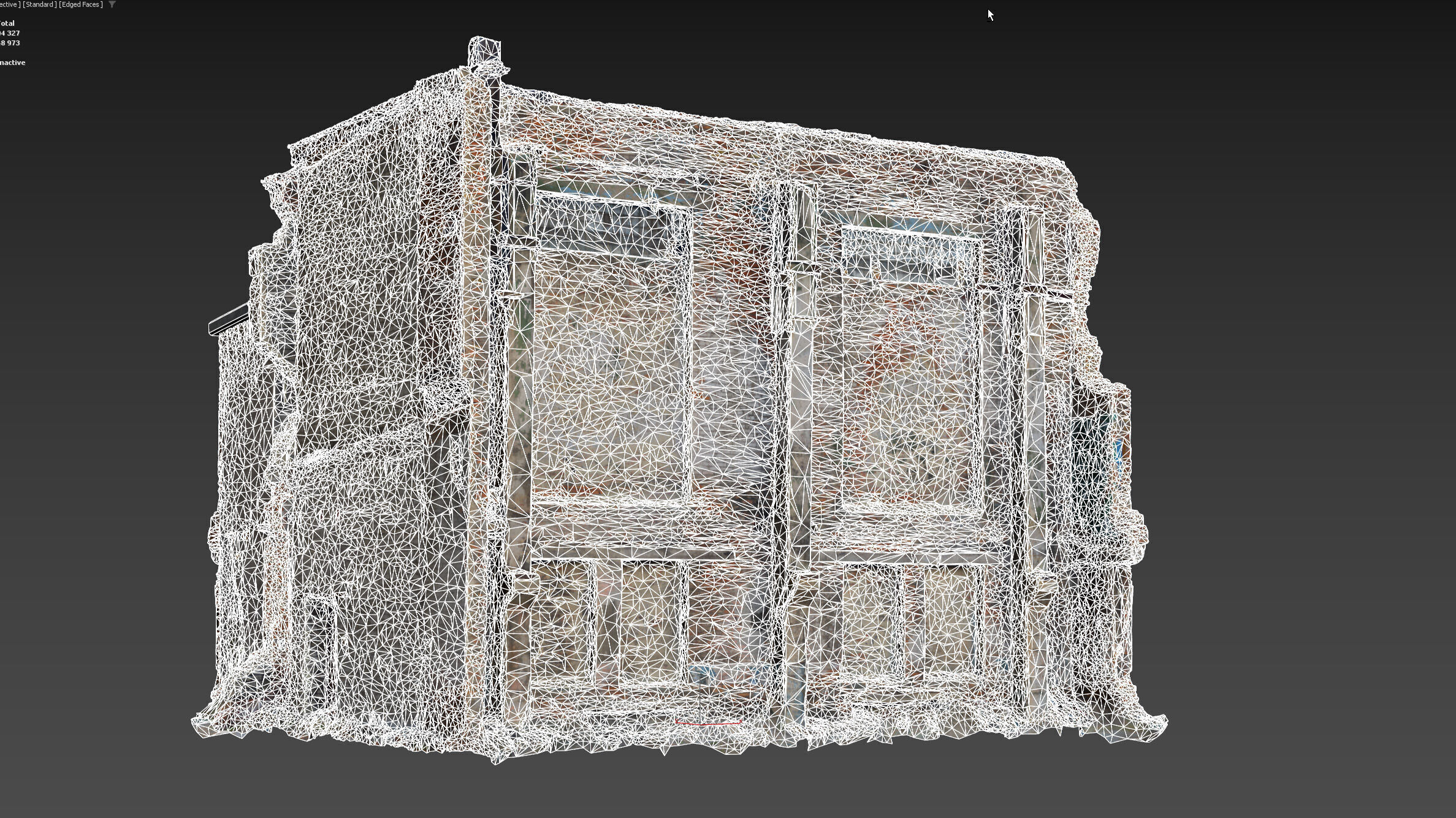 Destroyed industrial building 01 3D model_29