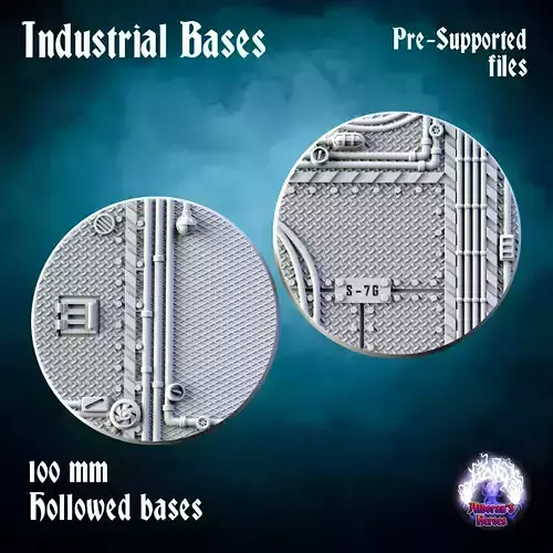 Industrial bases - 100mm