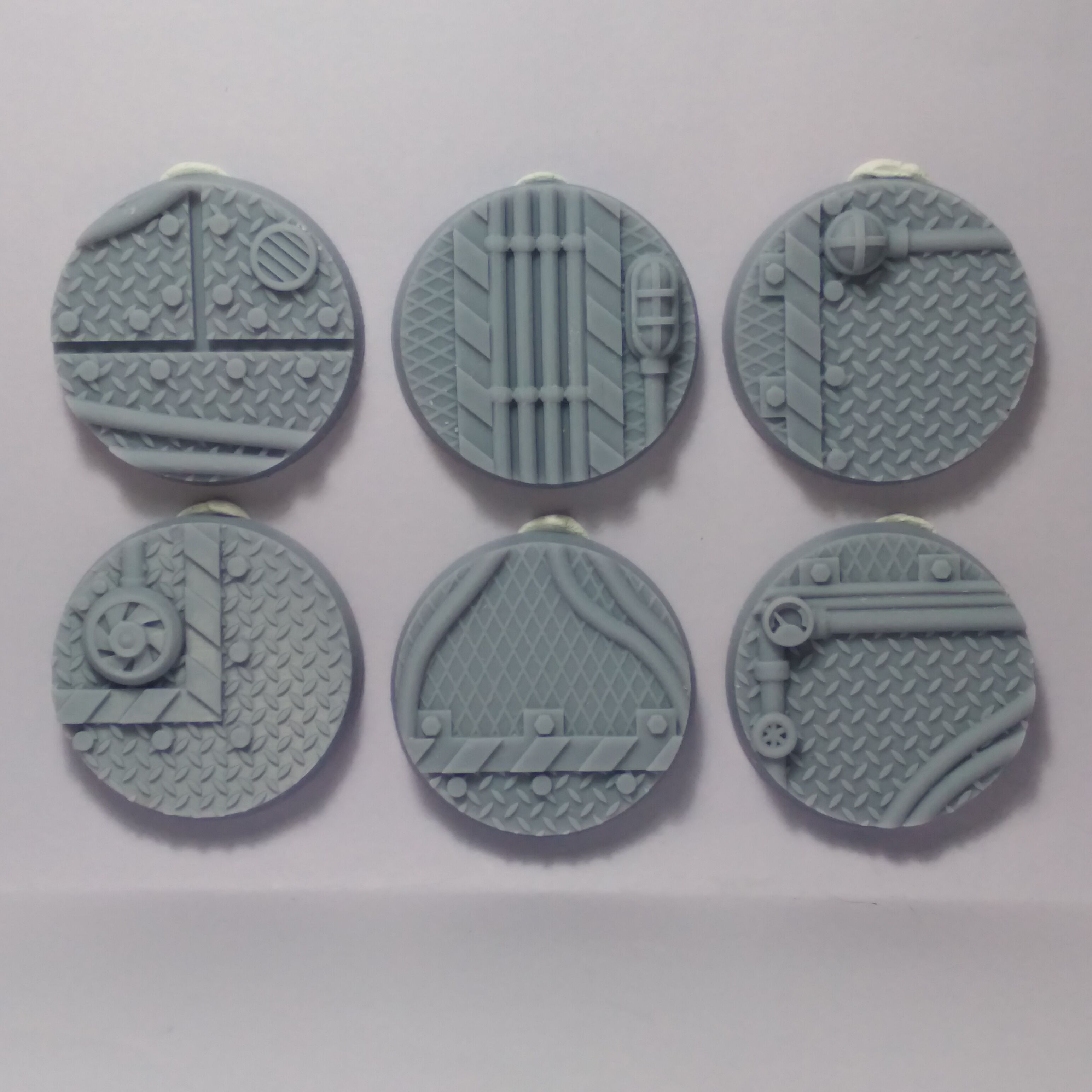 Industrial bases - Pack 3D print model_9