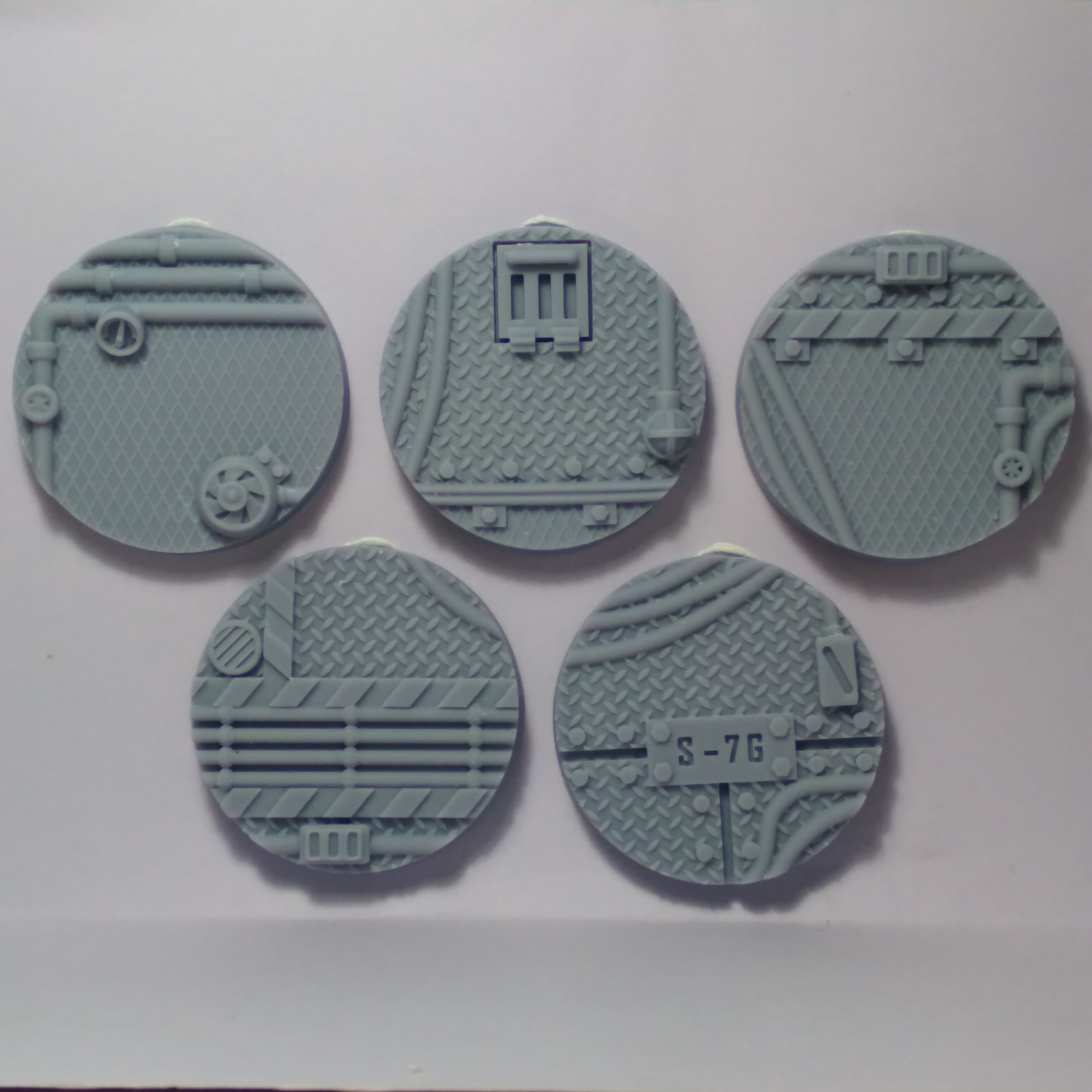 Industrial bases - Pack 3D print model_10